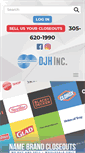 Mobile Screenshot of djhinc.com